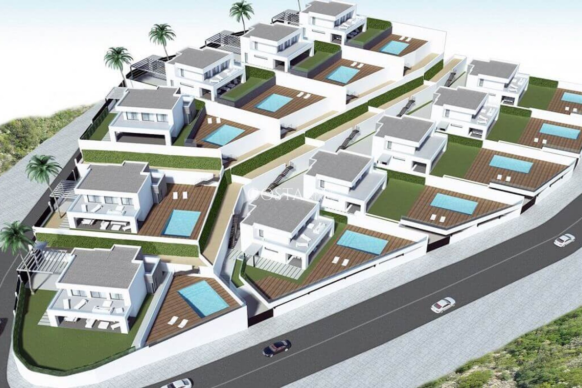 Nowy budynek - Willa -
Manilva