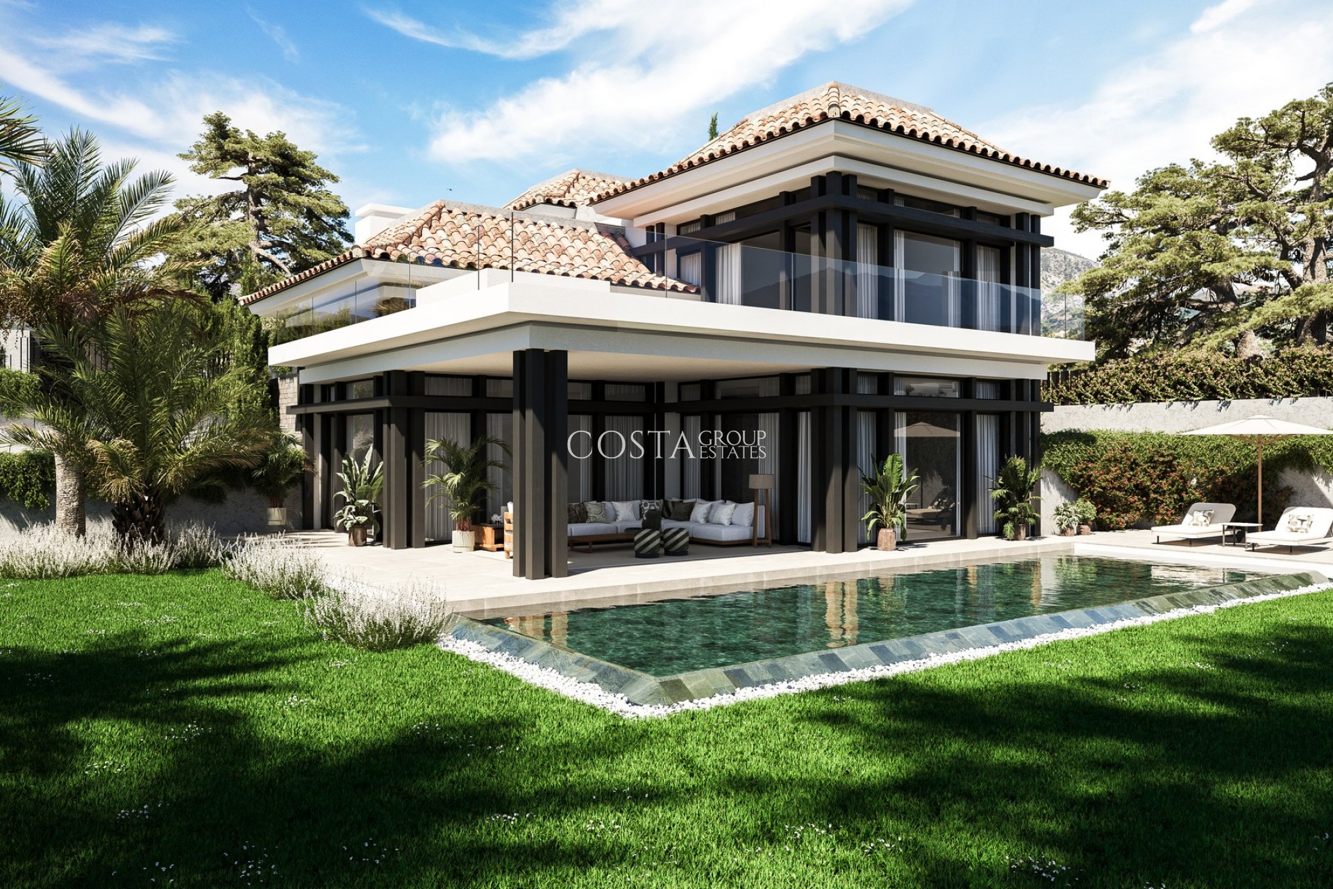 Nowy budynek - Willa -
Marbella