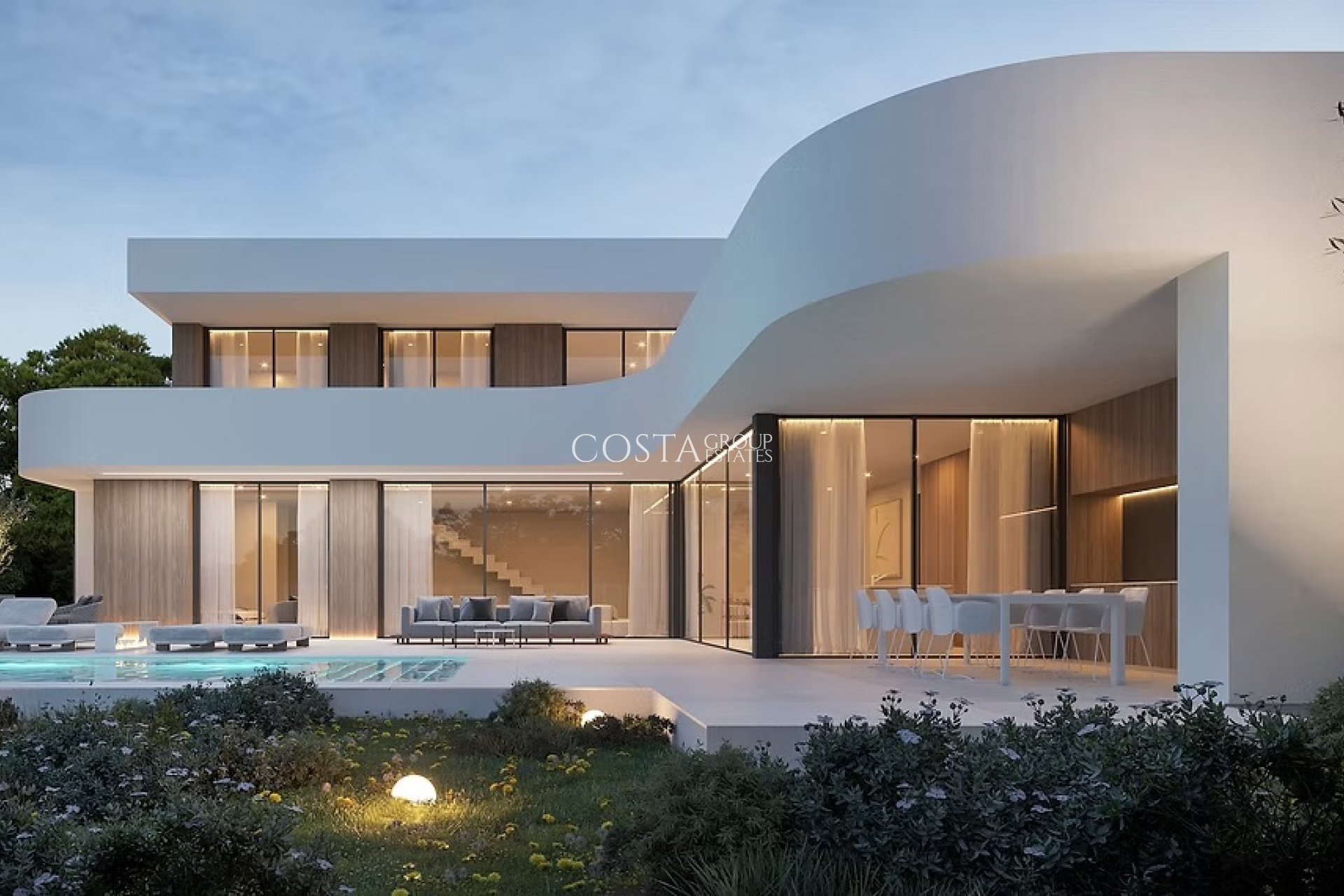 Nowy budynek - Willa -
Moraira