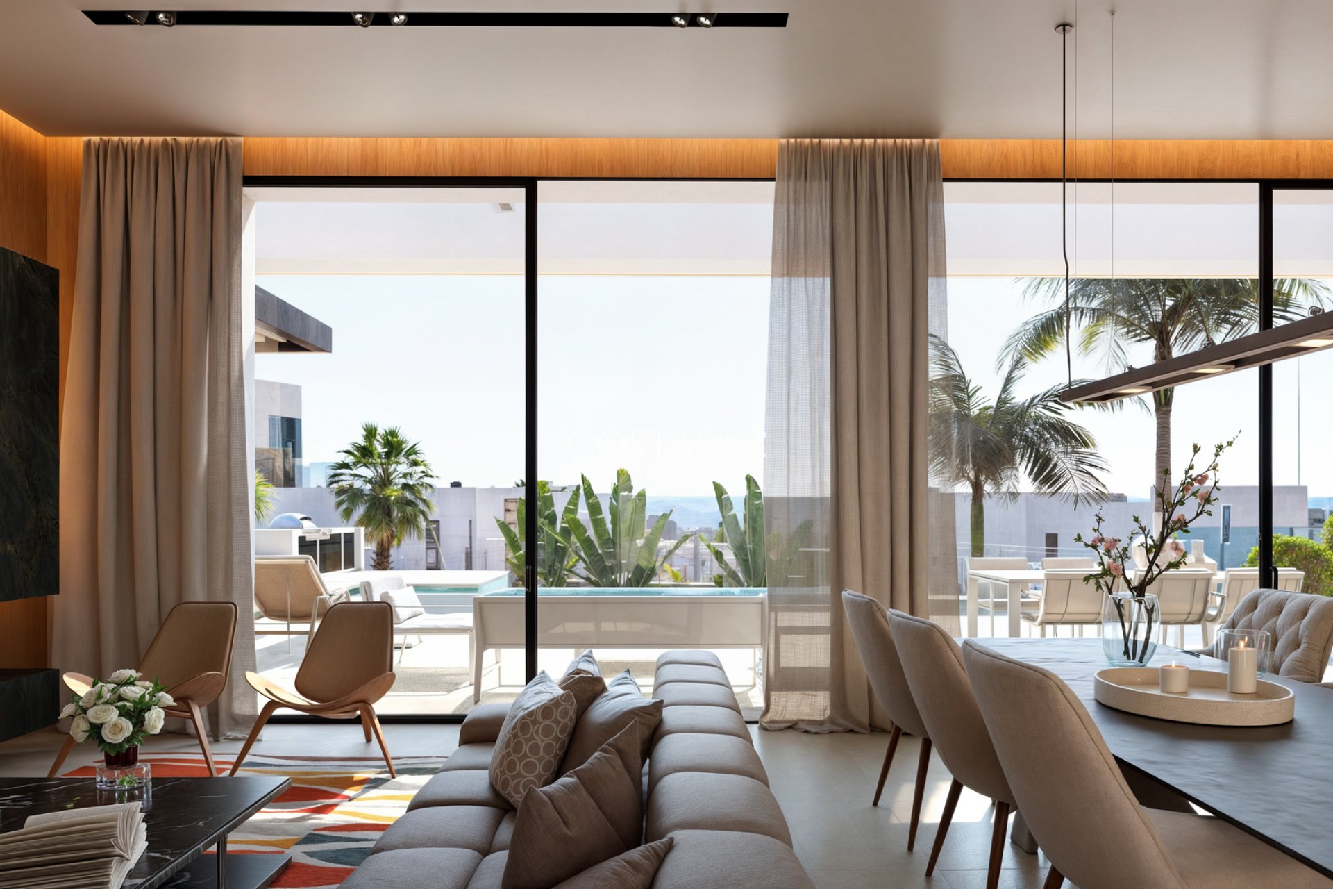 Nowy budynek - Willa -
Moraira