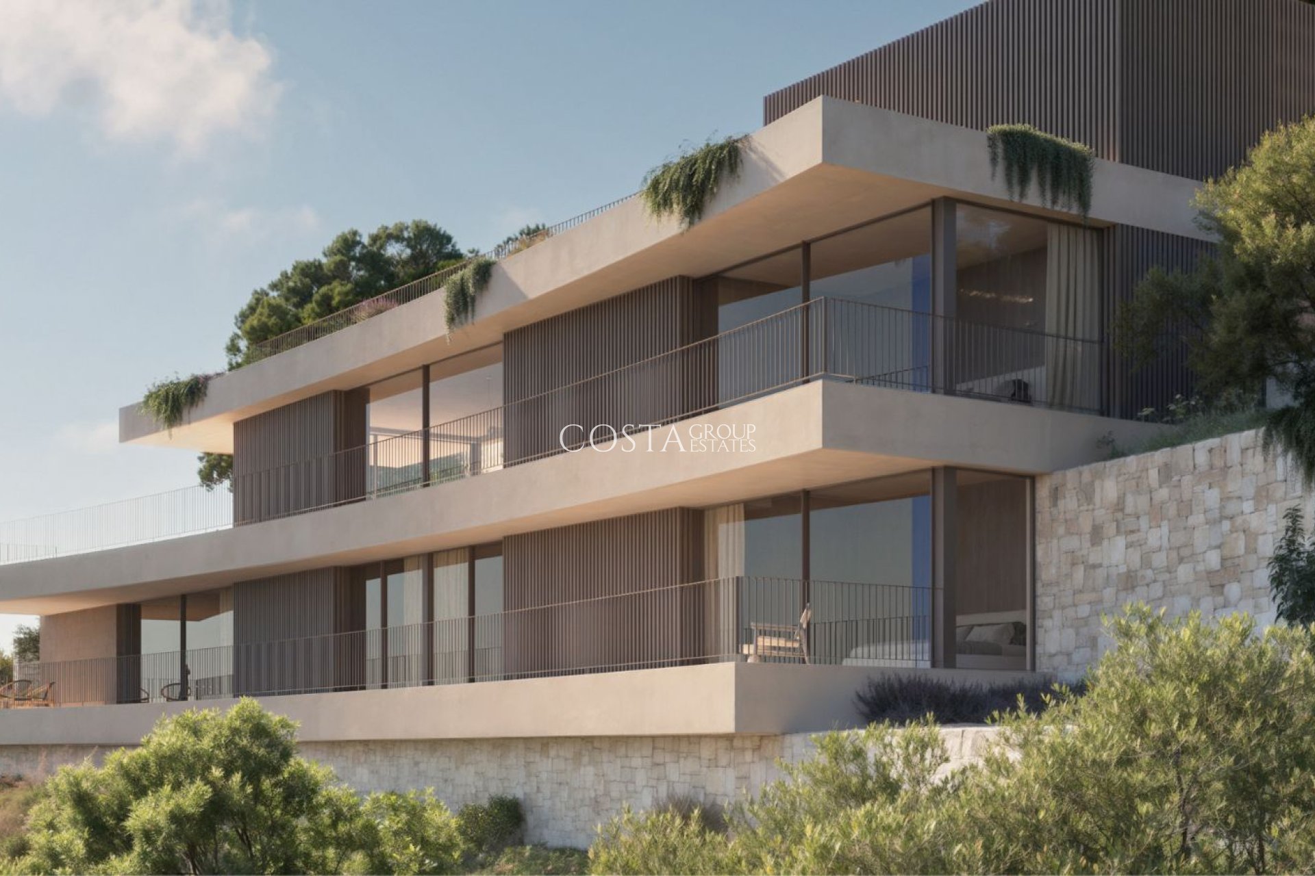 Nowy budynek - Willa -
Moraira
