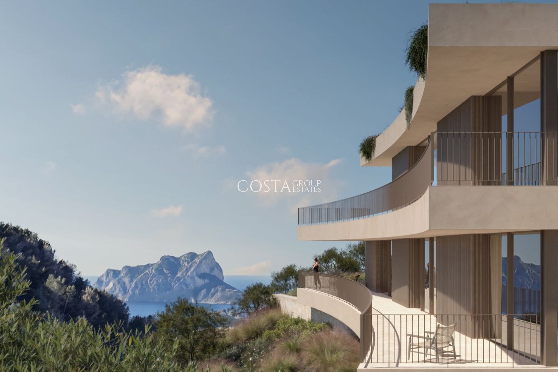 Nowy budynek - Willa -
Moraira