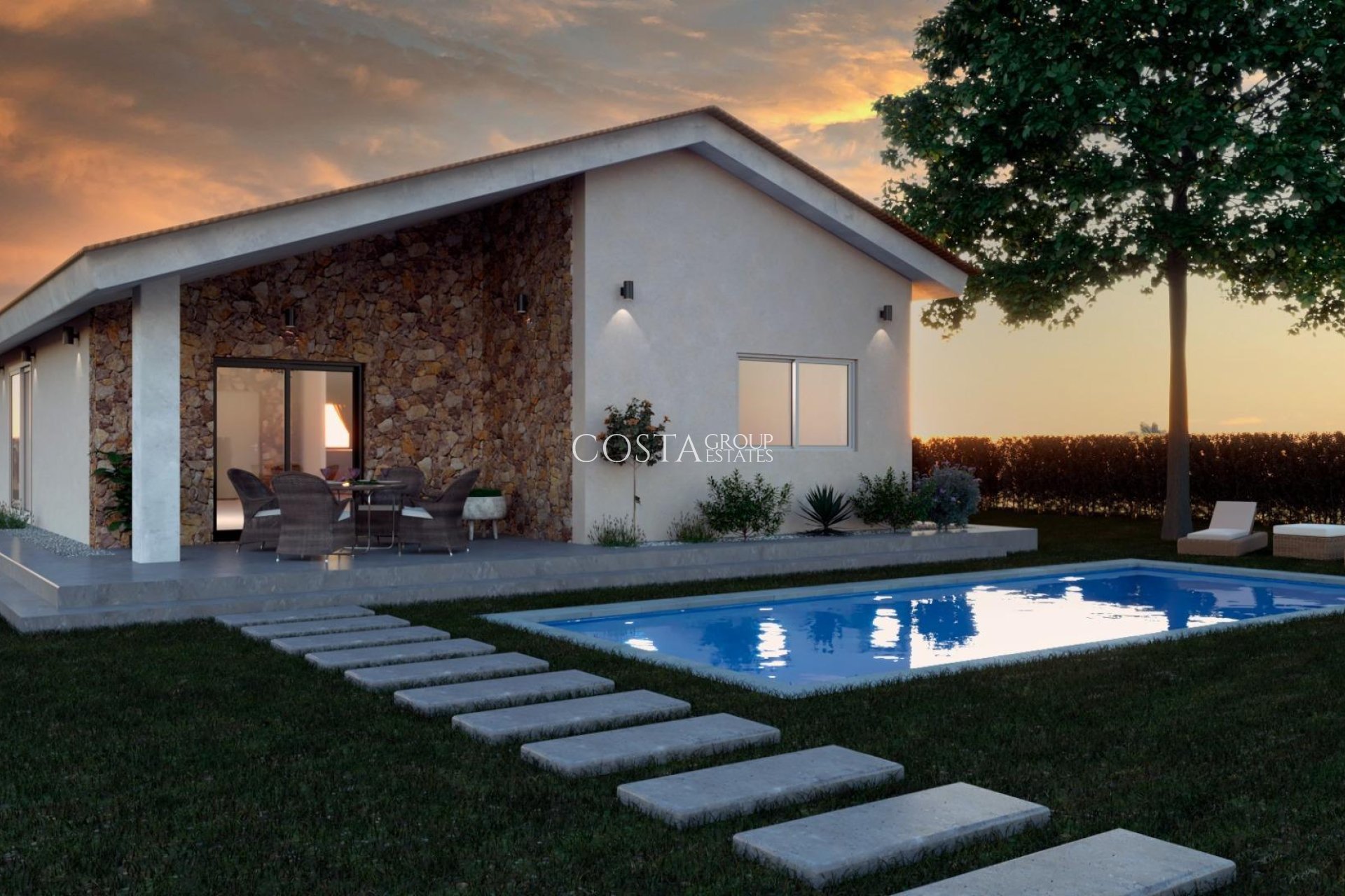 Nowy budynek - Willa -
Moratalla - Campo de San Juan