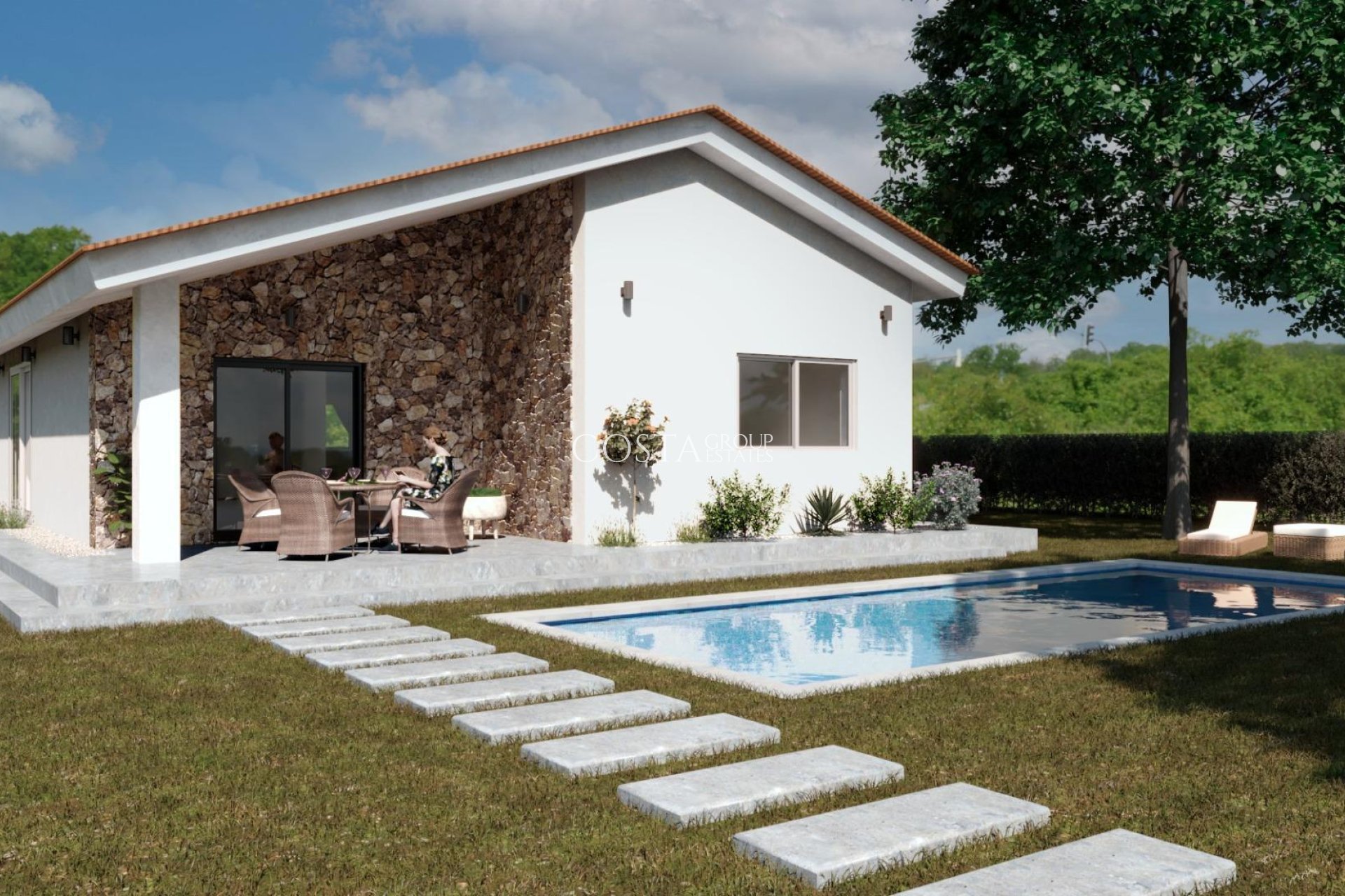 Nowy budynek - Willa -
Moratalla - Campo de San Juan