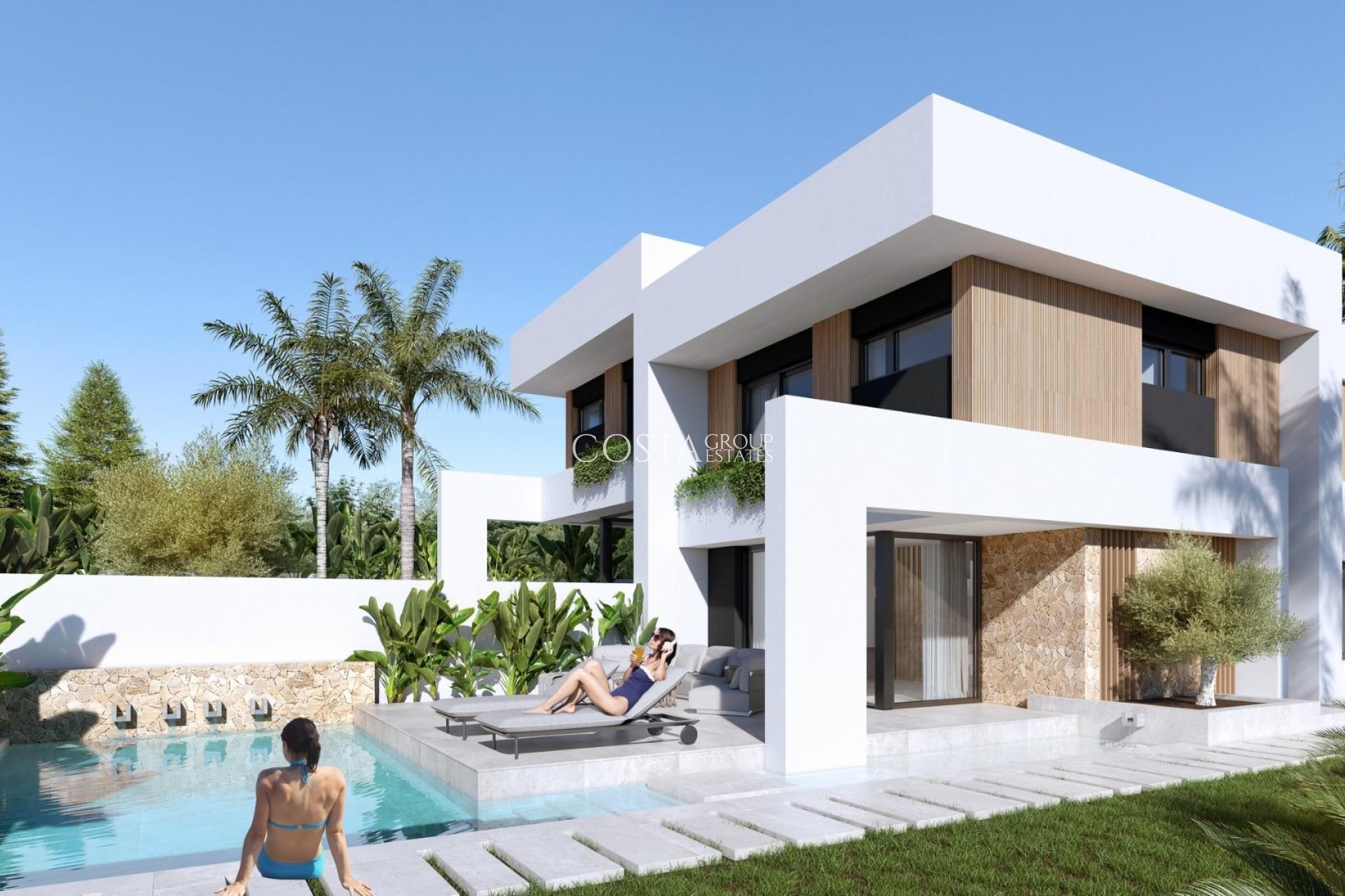 Nowy budynek - Willa -
Orihuela Costa - Las Filipinas