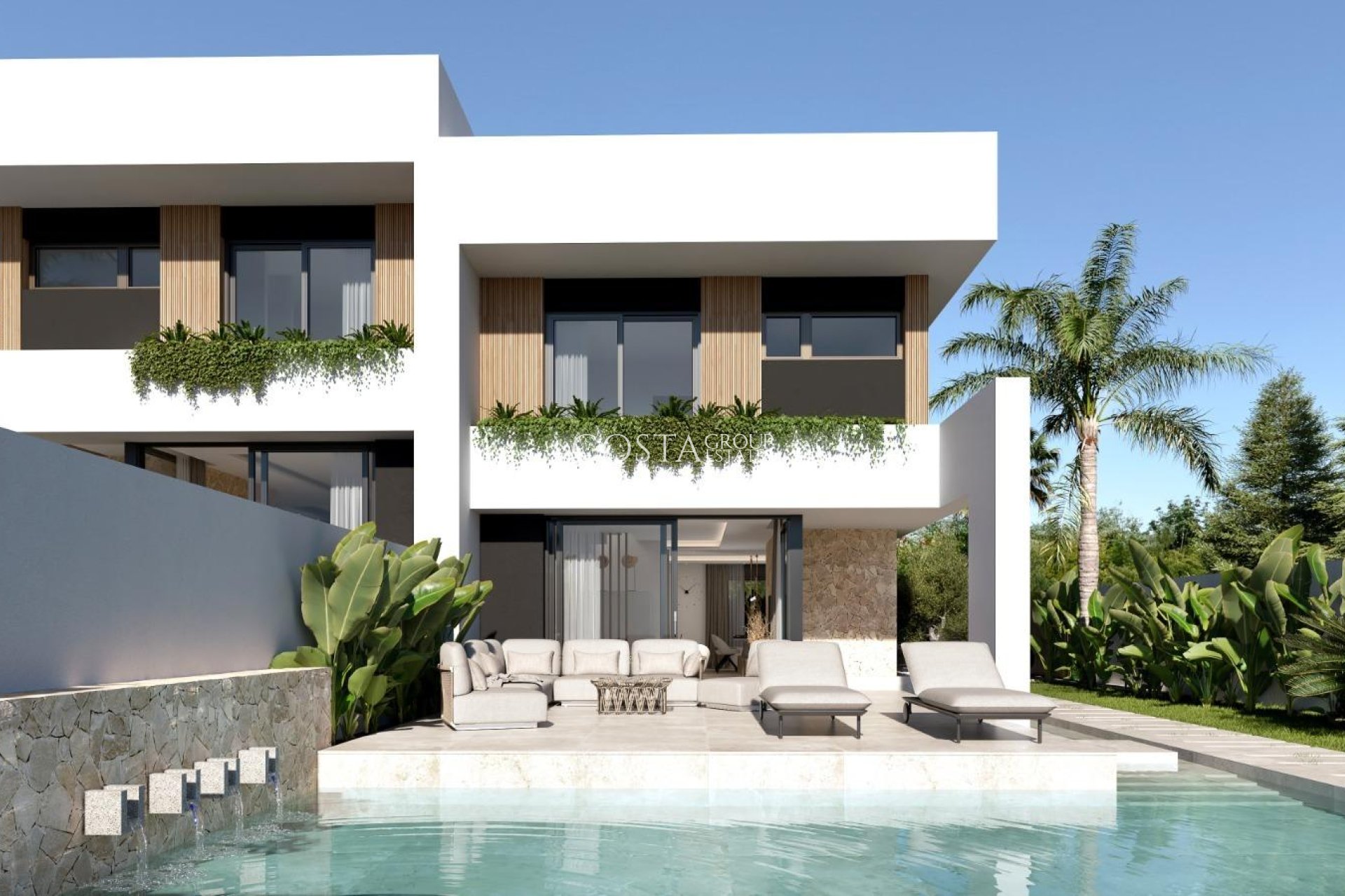 Nowy budynek - Willa -
Orihuela Costa - Las Filipinas
