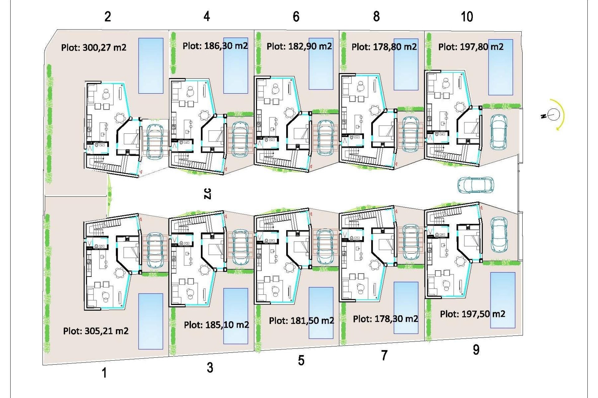 Nowy budynek - Willa -
Orihuela Costa - Los Altos