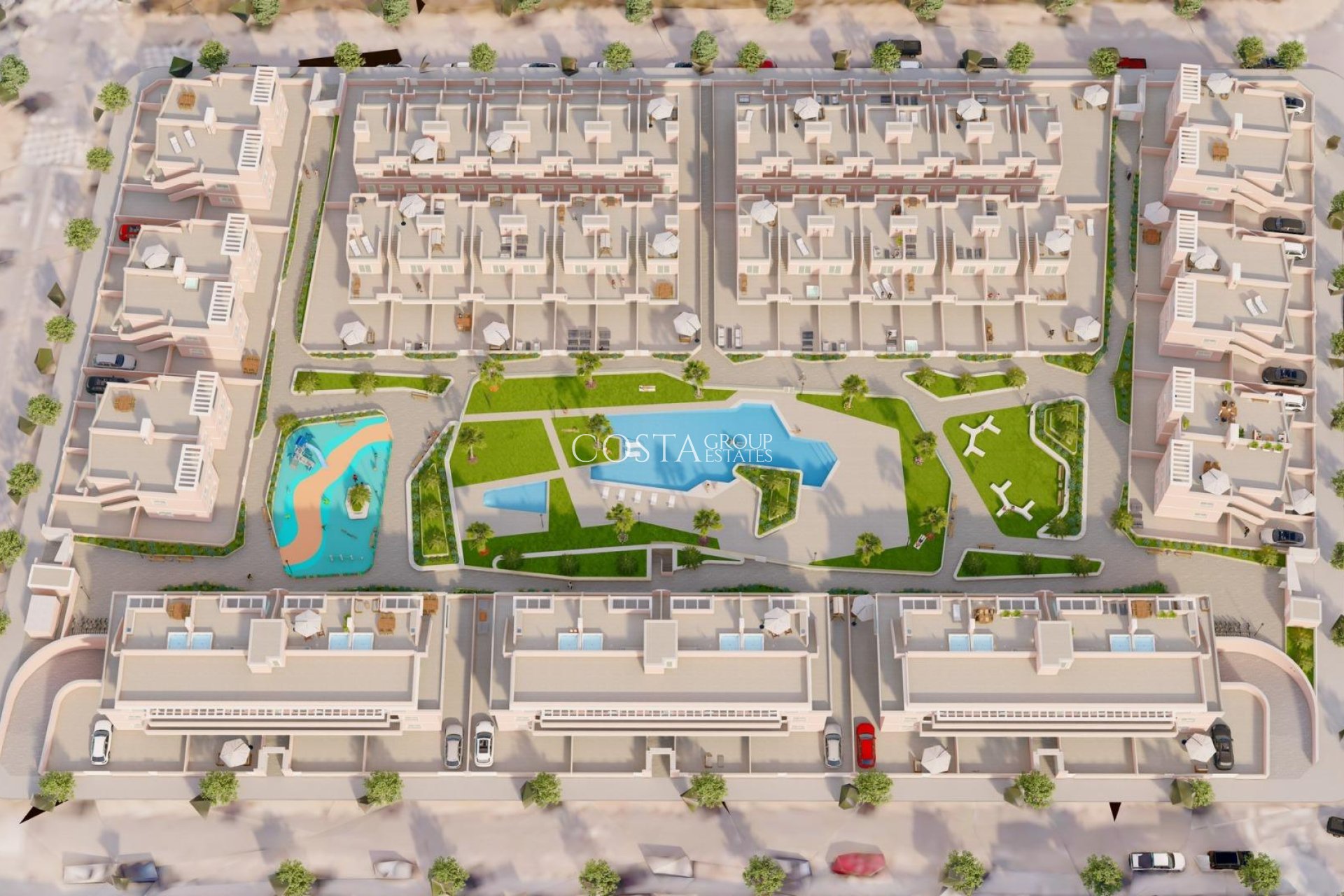 Nowy budynek - Willa -
Pilar de la Horadada - Lo Monte