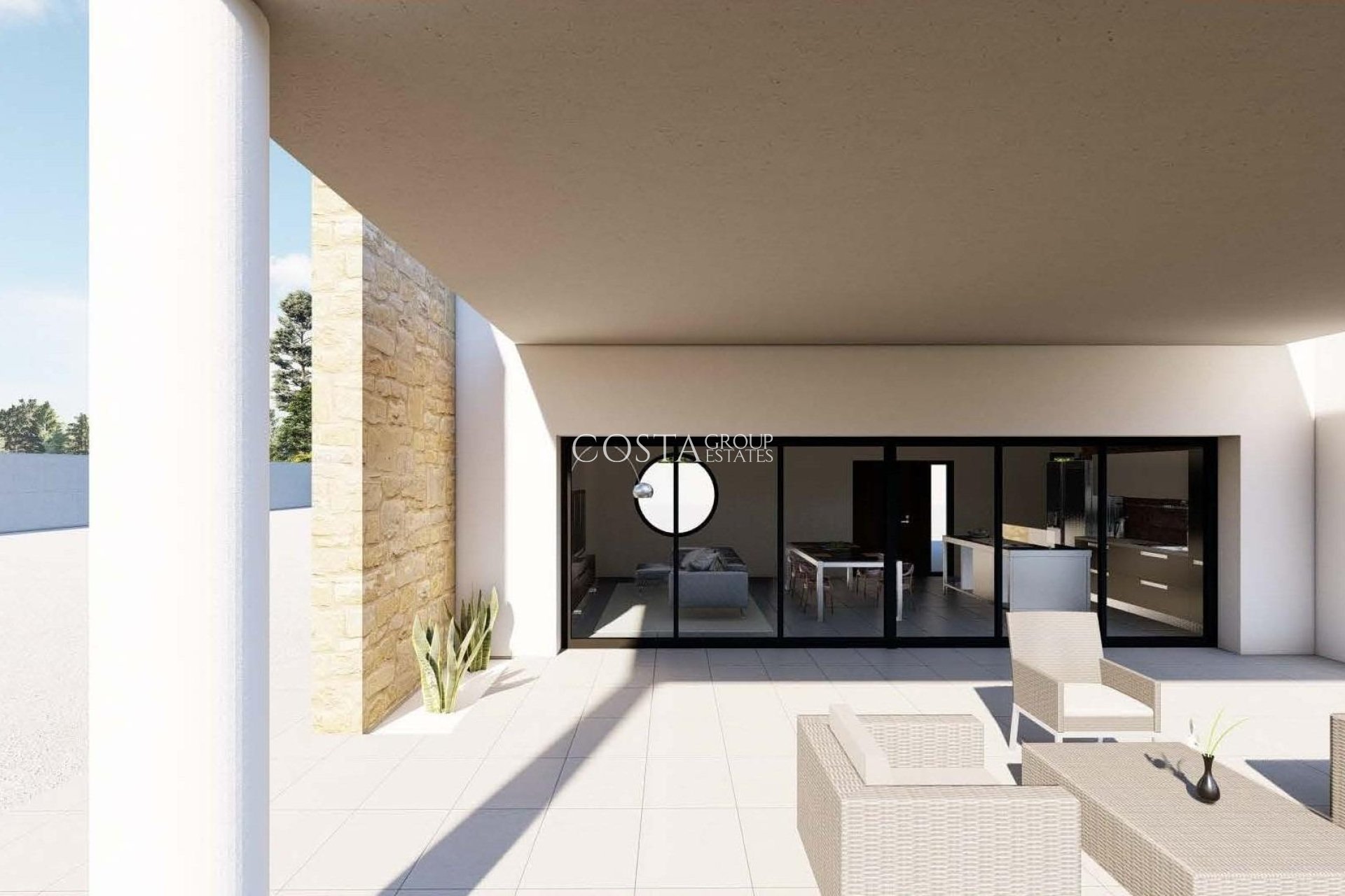 Nowy budynek - Willa -
Pinoso - Campo