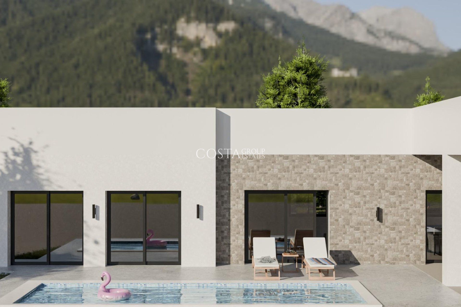 Nowy budynek - Willa -
Pinoso - Lel