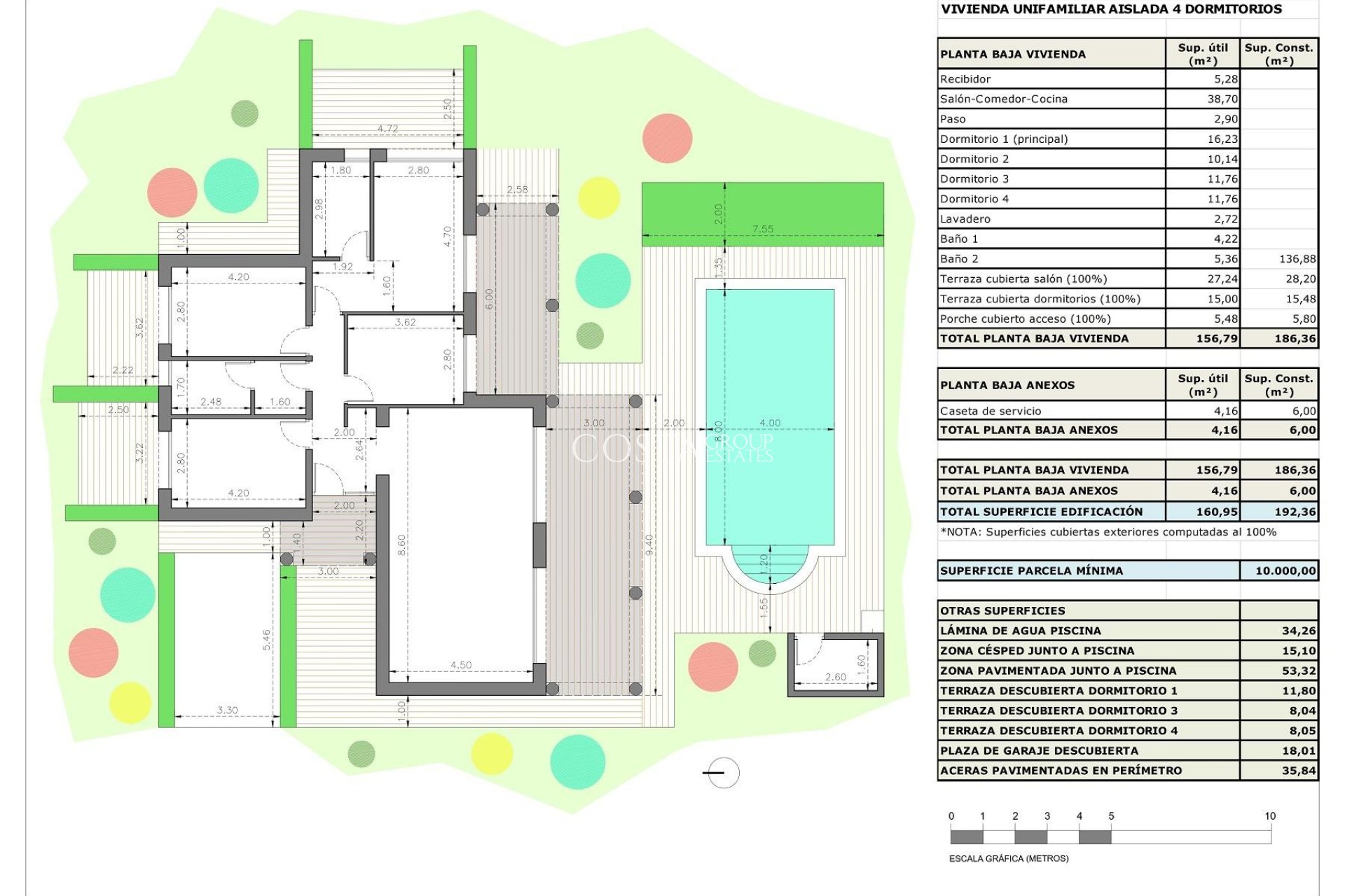 Nowy budynek - Willa -
Pinoso - Rodriguillo