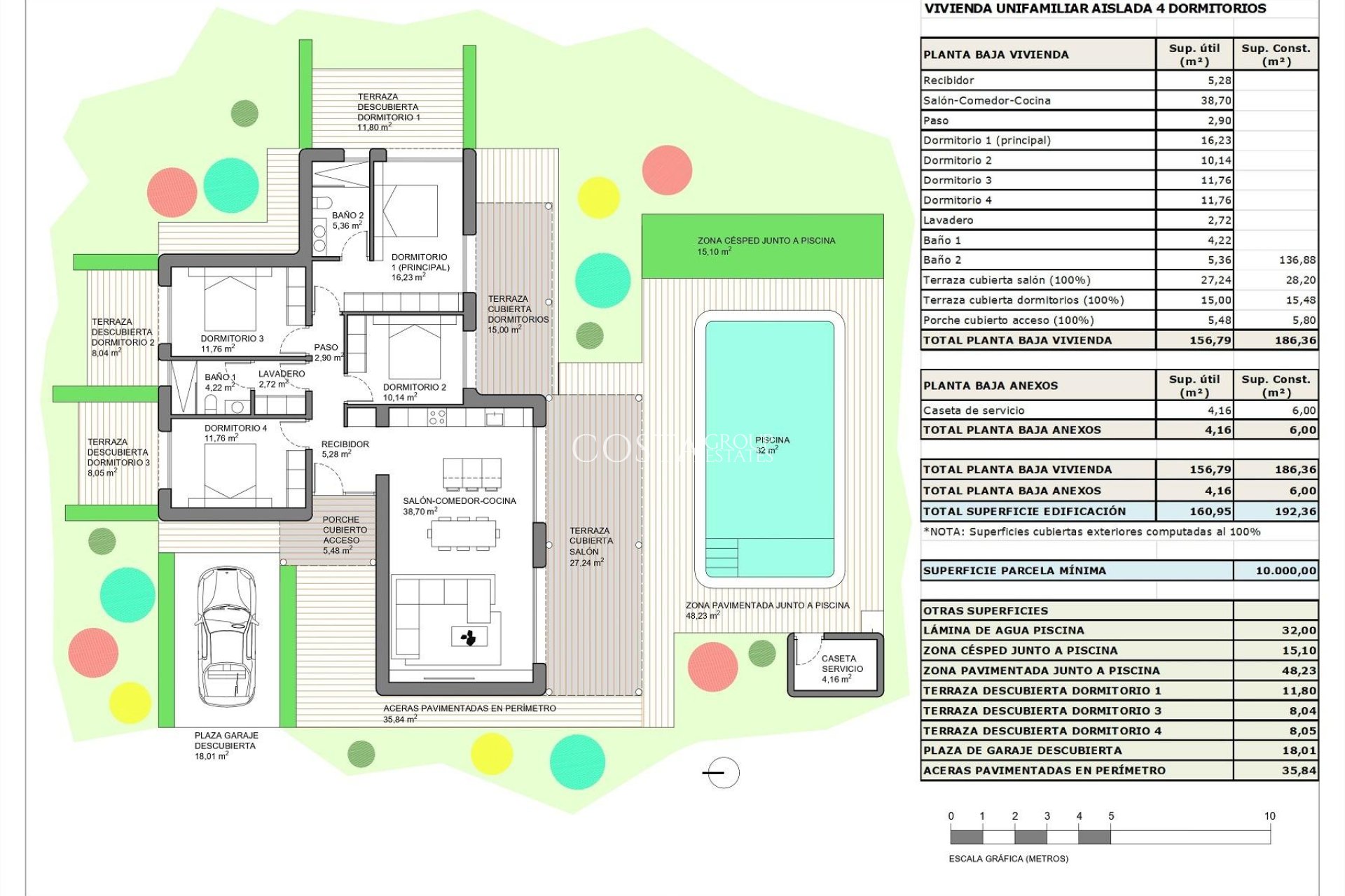 Nowy budynek - Willa -
Pinoso - Rodriguillo