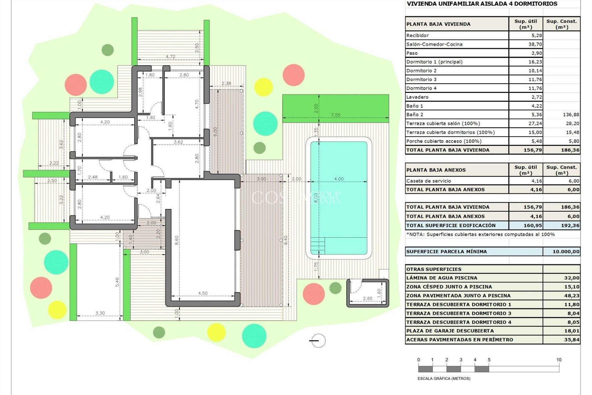 Nowy budynek - Willa -
Pinoso - Rodriguillo
