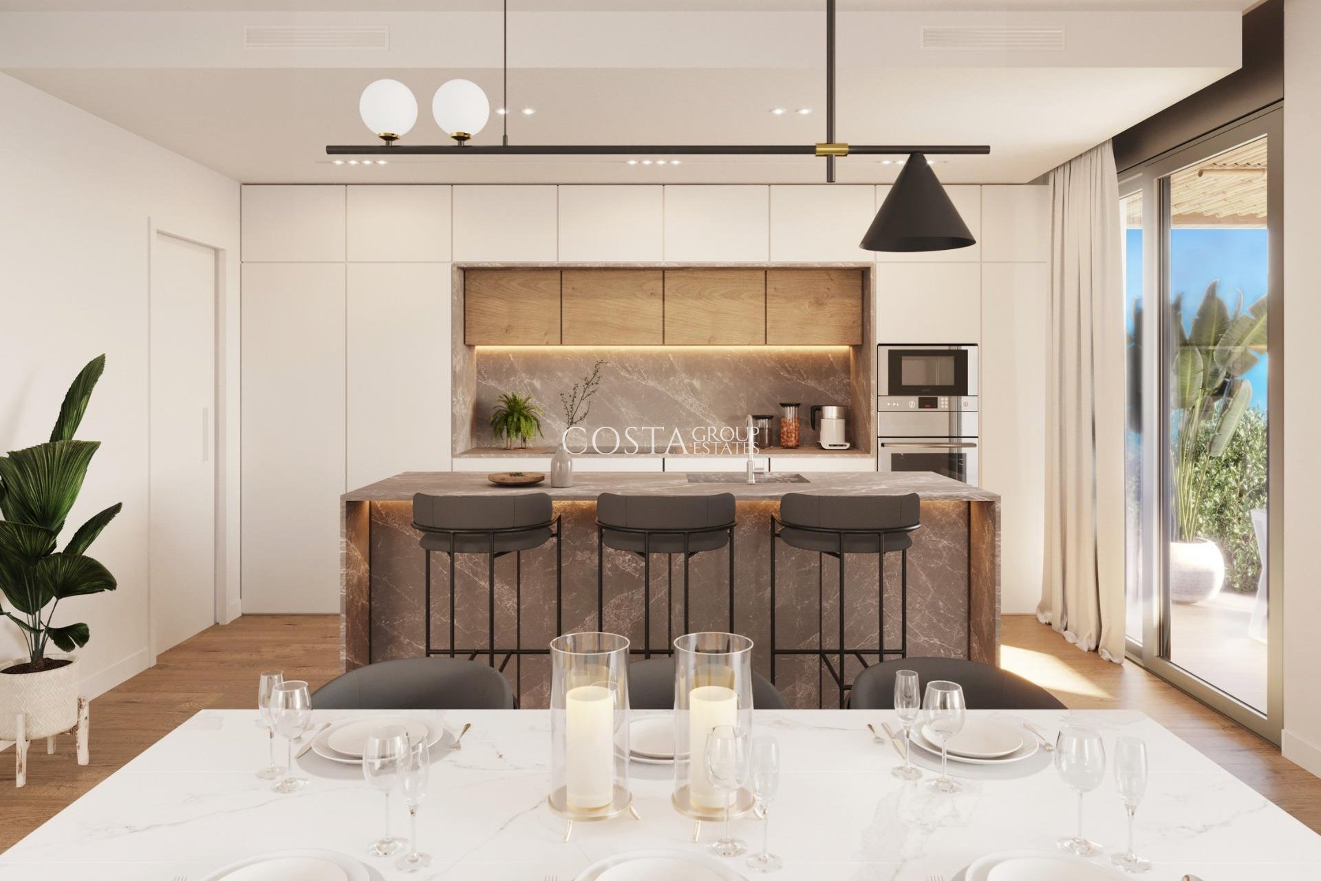 Nowy budynek - Willa -
Polop - PAU 1