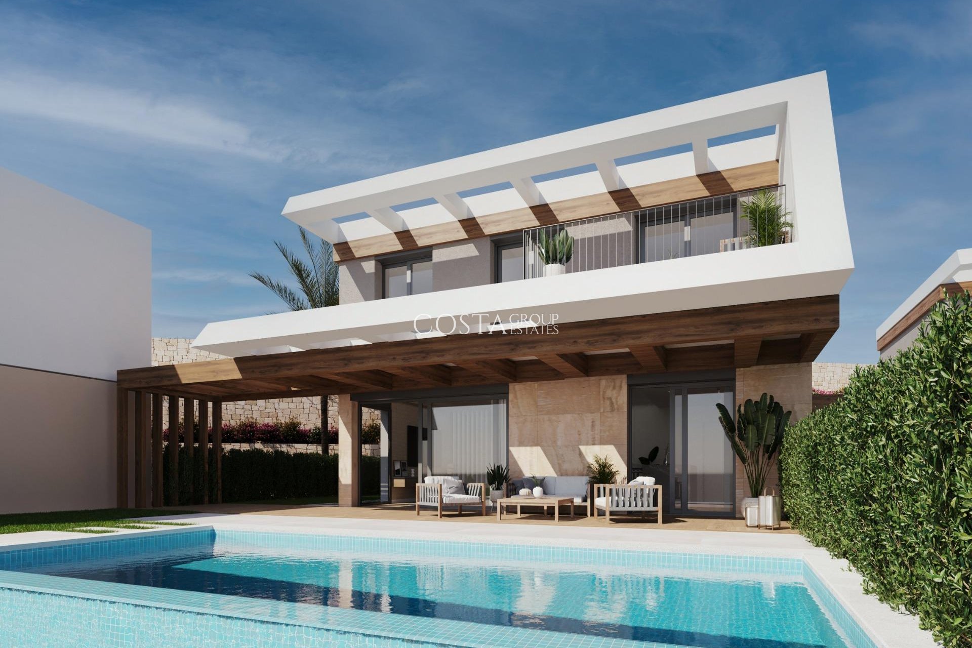 Nowy budynek - Willa -
Polop - PAU 1