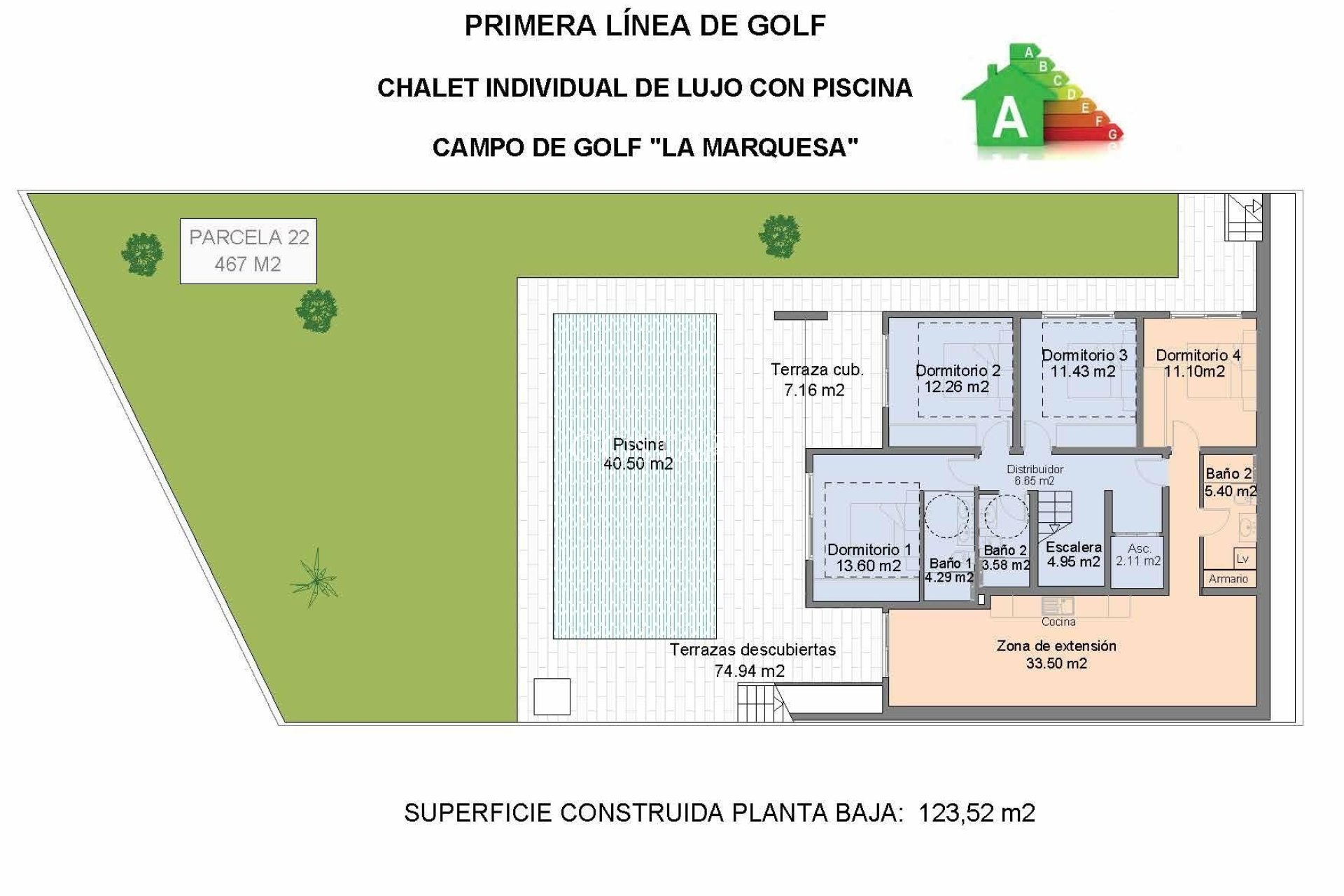 Nowy budynek - Willa -
Rojales - Golf La Marquesa (Ciudad Quesada)