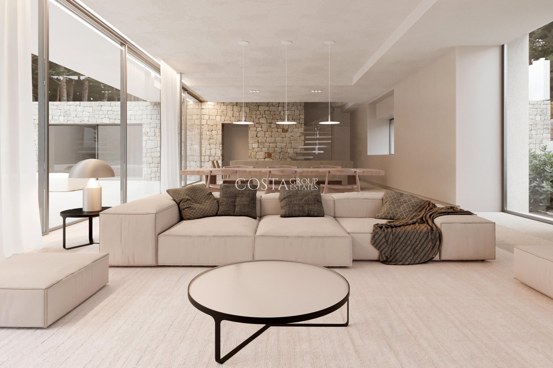 Nowy budynek - Willa -
Teulada