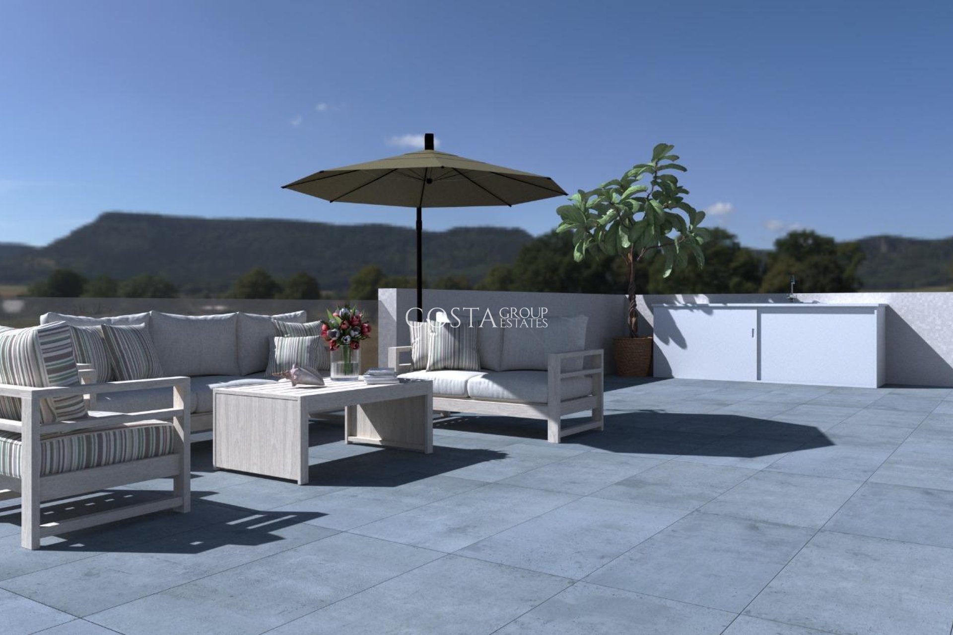 Nowy budynek - Willa -
Torre Pacheco - pueblo