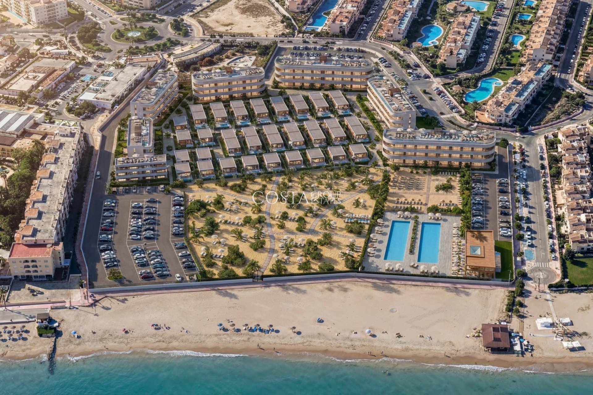 Nowy budynek - Willa -
Vera - Vera Playa