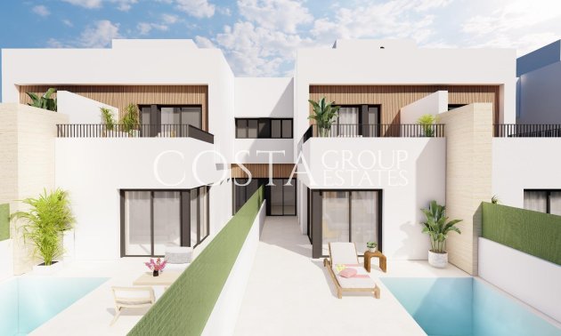 Villa - Nieuwbouw Woningen - Santiago de la Ribera -
                Santiago De La Ribera