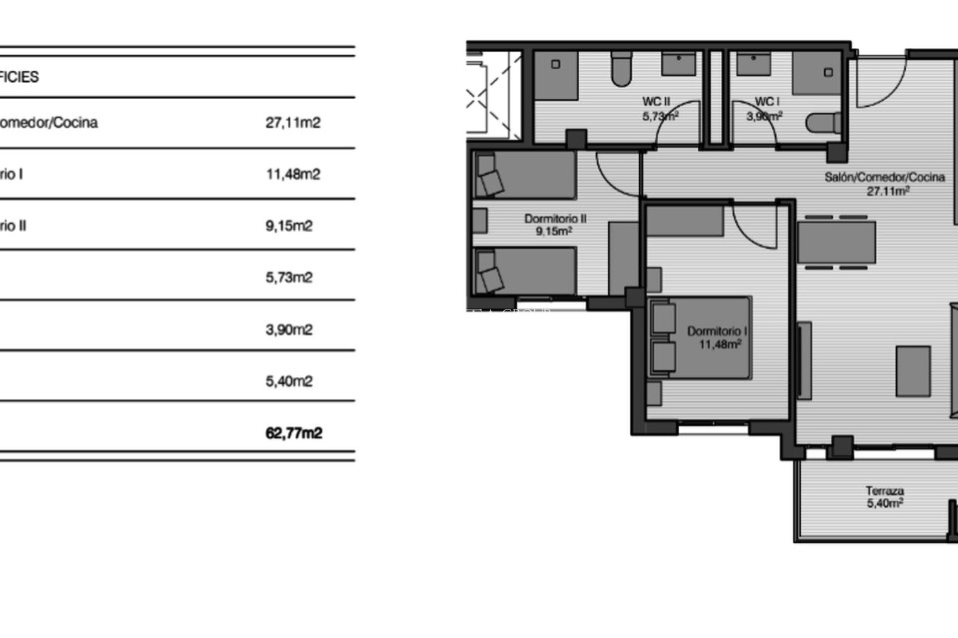 Wiederverkauf - Apartments -
San Miguel de Salinas - San Miguel de Salinas Centro