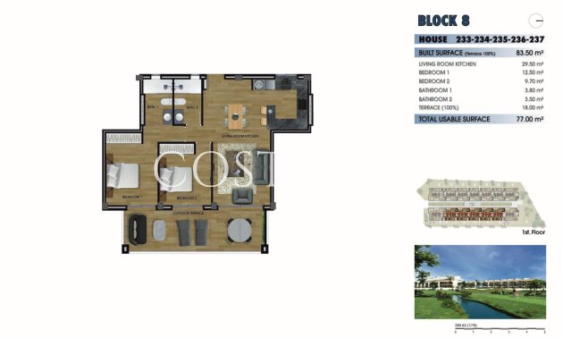 Nieuwbouw Woningen - Appartement -
Los Alcazares - La Serena Golf