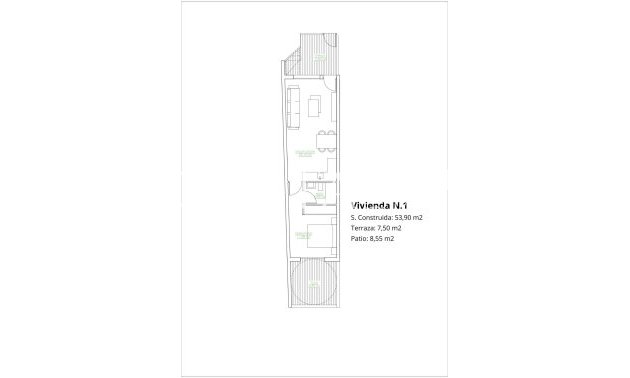 Nieuwbouw Woningen - Appartement -
San Pedro del Pinatar - Los Antolinos