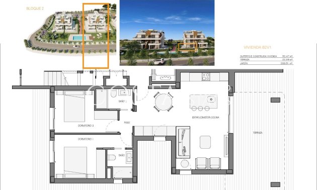 Neue Gebäude - Apartment -
Fuente Álamo - Hacienda del Alamo