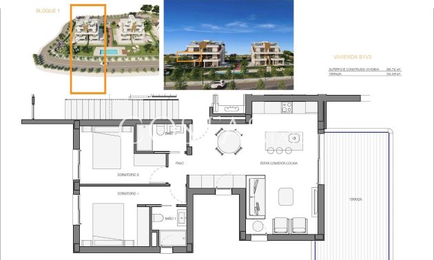 Nieuwbouw Woningen - Appartement -
Fuente Álamo - Hacienda del Alamo