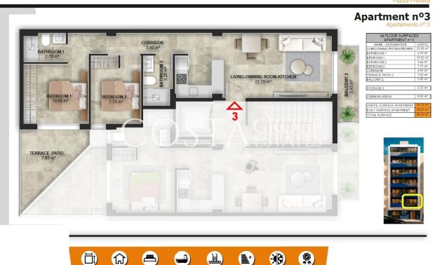 Nieuwbouw Woningen - Appartement -
Torrevieja - Playa del Acequión