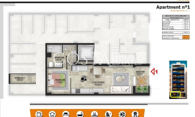 Nieuwbouw Woningen - Appartement -
Torrevieja - Playa del Acequión