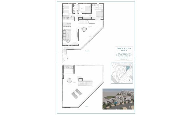 New Build - Top Floor Bungalow -
Vera - Pueblo Salinas