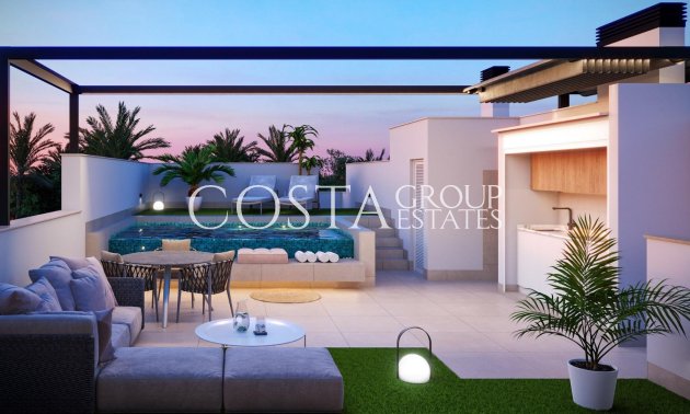 New Build - Top Floor Bungalow -
Pilar de la Horadada - parques de Andromeda