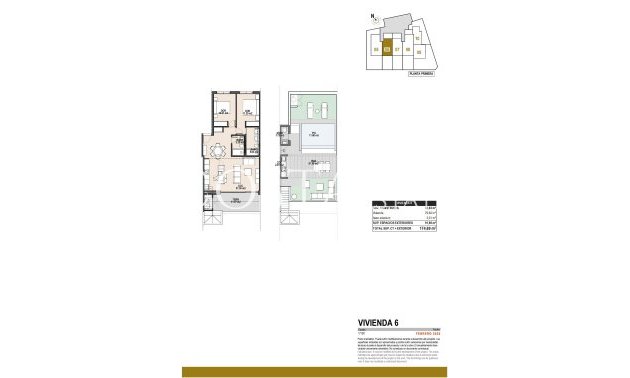 New Build - Top Floor Bungalow -
Pilar de la Horadada - parques de Andromeda