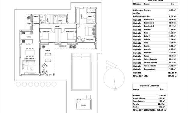 New Build - Villa -
Aspe - Poligono 19