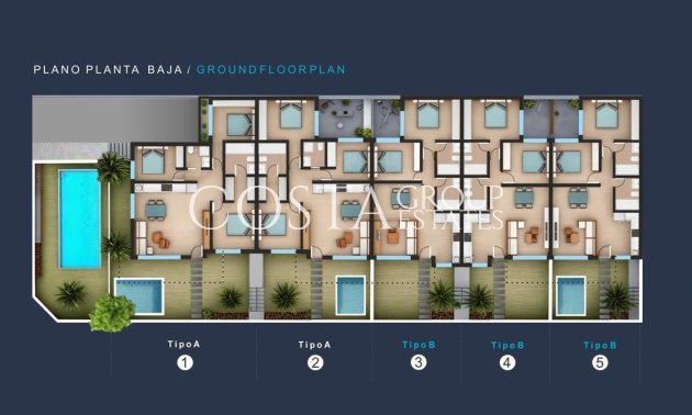 New Build - Ground Floor Bungalow -
San Pedro del Pinatar - Los Pinos