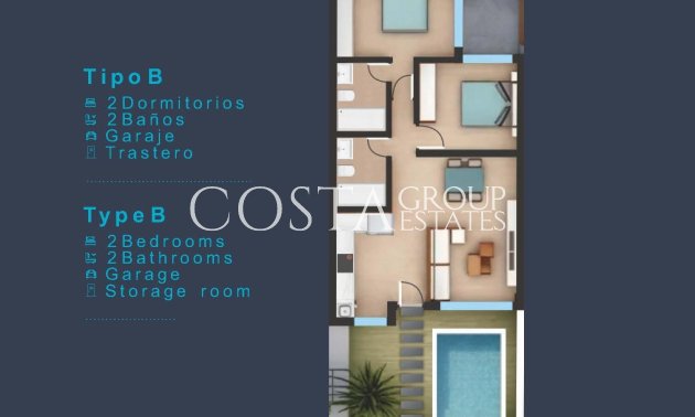 New Build - Ground Floor Bungalow -
San Pedro del Pinatar - Los Pinos