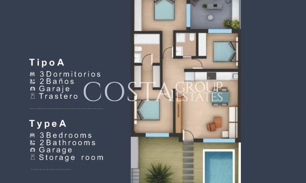 New Build - Ground Floor Bungalow -
San Pedro del Pinatar - Los Pinos