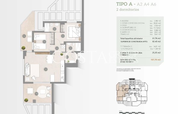 New Build - Apartment -
Calpe - Playa Arenal