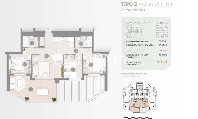 New Build - Apartment -
Calpe - Playa Arenal