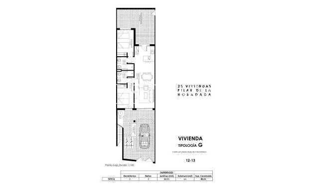 New Build - Ground Floor Bungalow -
Pilar de la Horadada - pueblo