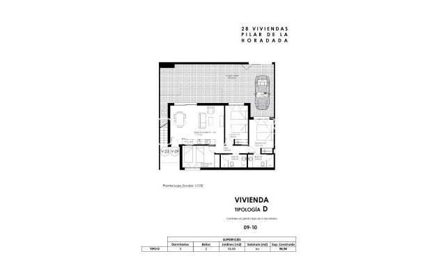 Nieuwbouw Woningen - Ground Floor Bungalow -
Pilar de la Horadada - pueblo