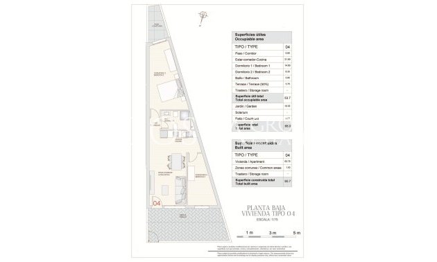 Nieuwbouw Woningen - Ground Floor Bungalow -
Hondón de las Nieves - La Canalosa