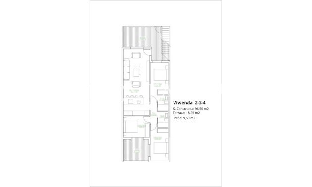New Build - Ground Floor Bungalow -
San Pedro del Pinatar - Los Antolinos