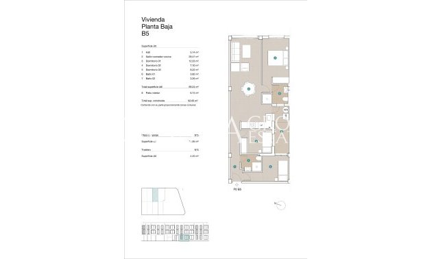 Nieuwbouw Woningen - Ground floor apartment -
Jacarilla - pueblo
