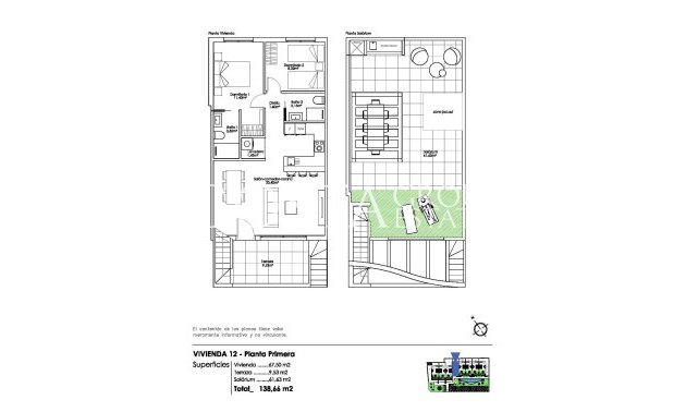Nowy budynek - Top Floor Bungalow -
Pilar de la Horadada - Parque Ramon eugenio Escudero