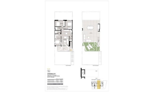 New Build - Top Floor Bungalow -
San Pedro del Pinatar - Los Cuarteros