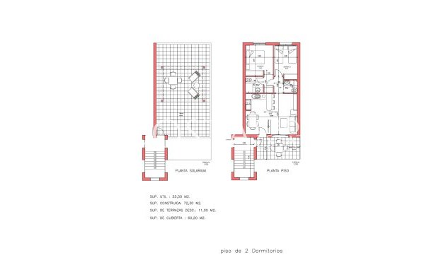 Nieuwbouw Woningen - Top Floor Bungalow -
Fuente Álamo - La Pinilla