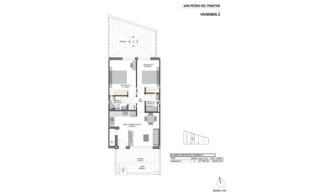 New Build - Ground Floor Bungalow -
San Pedro del Pinatar - Los Cuarteros