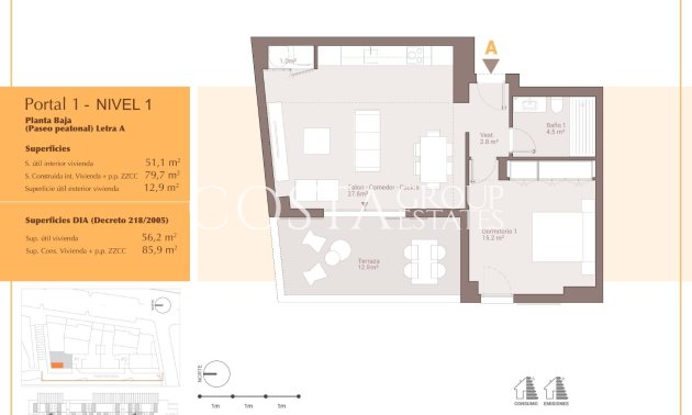 New Build - Ground floor apartment -
San Pedro De Alcantara - pueblo